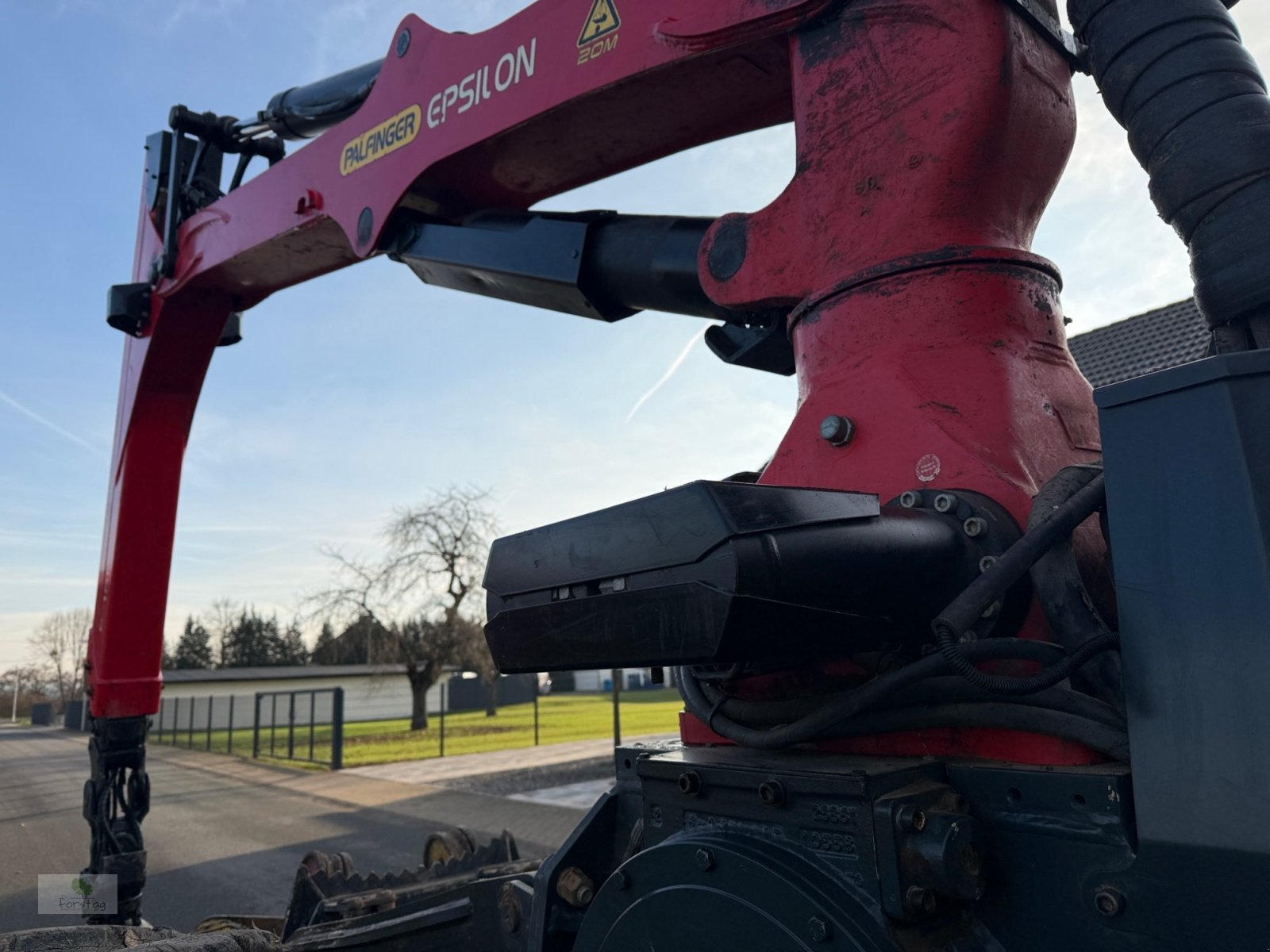 Forstschlepper Türe ait Welte W 130 Epsilon 110 Fahrfunk 1. Hand, Gebrauchtmaschine içinde March (resim 9)
