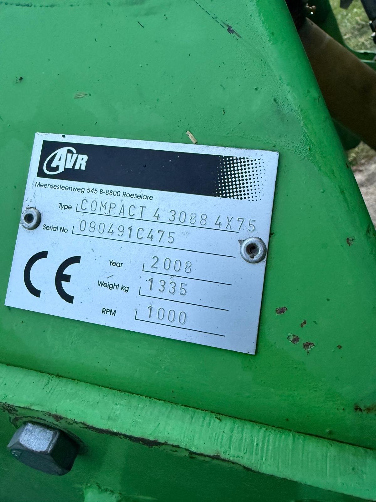 Fräse του τύπου AVR Compackt 4, Gebrauchtmaschine σε Aislingen (Φωτογραφία 4)