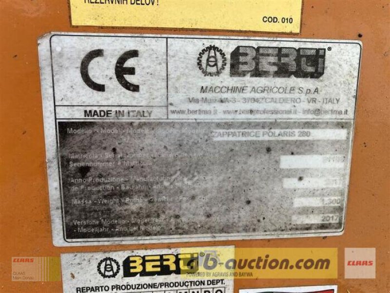 Fräse tipa Berti POLARIS 280, Gebrauchtmaschine u Wassertrüdingen (Slika 15)