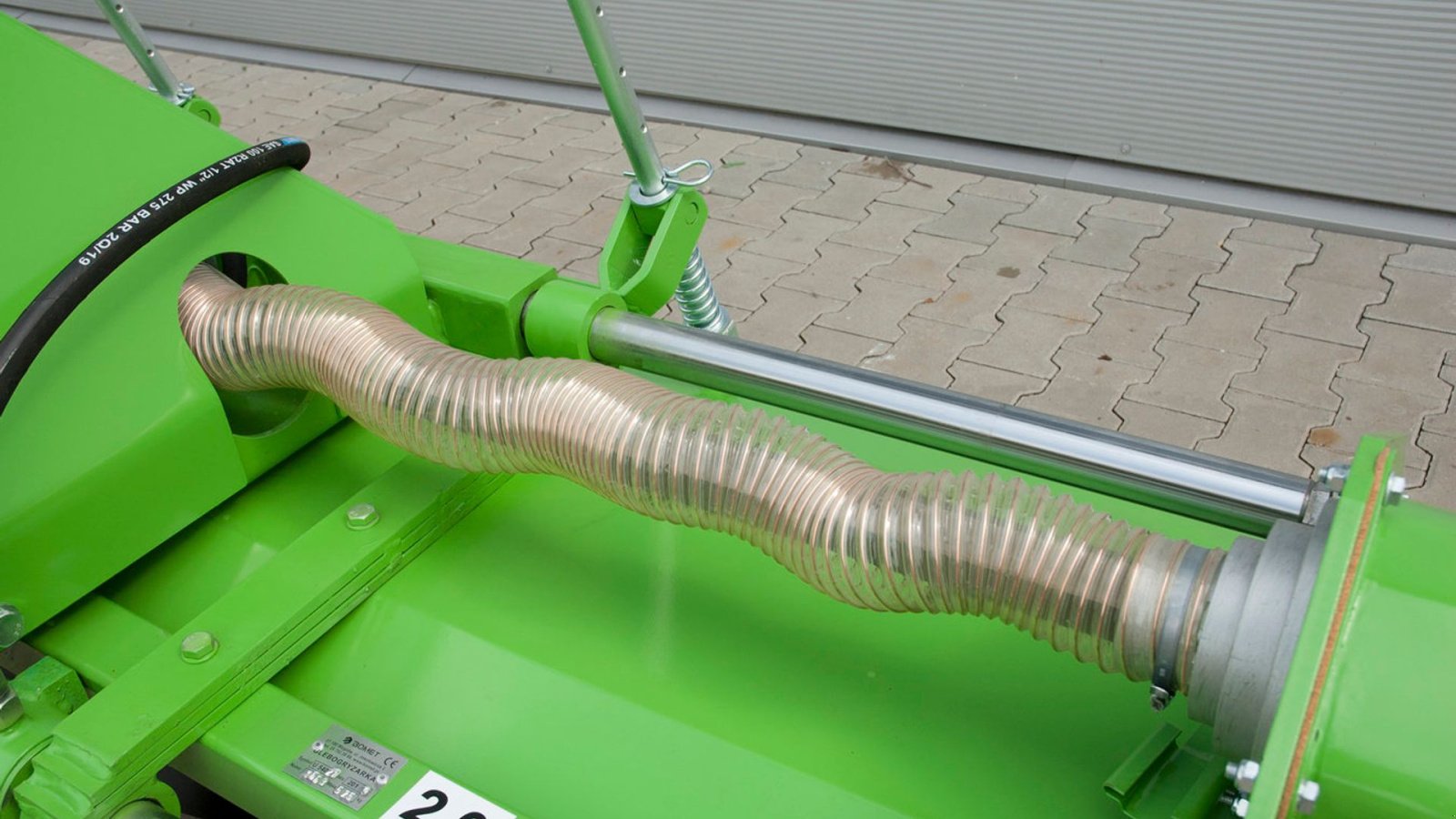 Fräse des Typs BOMET Virgo hydraulisk sideforskydning 160cm, Gebrauchtmaschine in Vinderup (Bild 7)