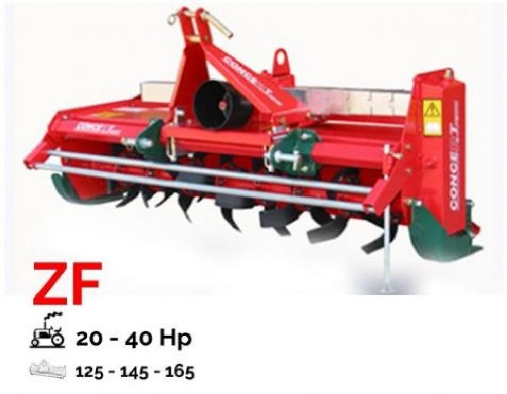 Fräse от тип Concept Perugini ZF125 Fræser med manuel sideforskydning, Gebrauchtmaschine в Ringkøbing (Снимка 2)