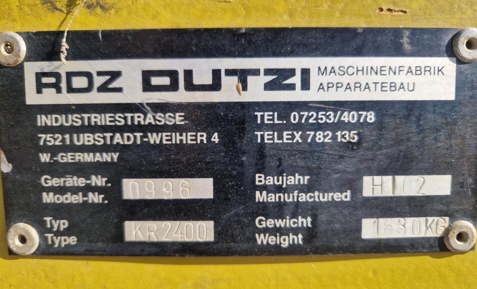 Fräse tipa Dutzi KR 2400, Gebrauchtmaschine u Villach/Zauchen (Slika 6)