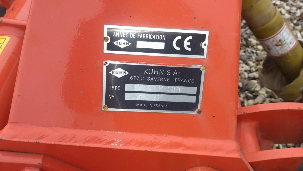 Fräse tipa Kuhn EL 81 M 180 CM, Gebrauchtmaschine u Maribo (Slika 5)