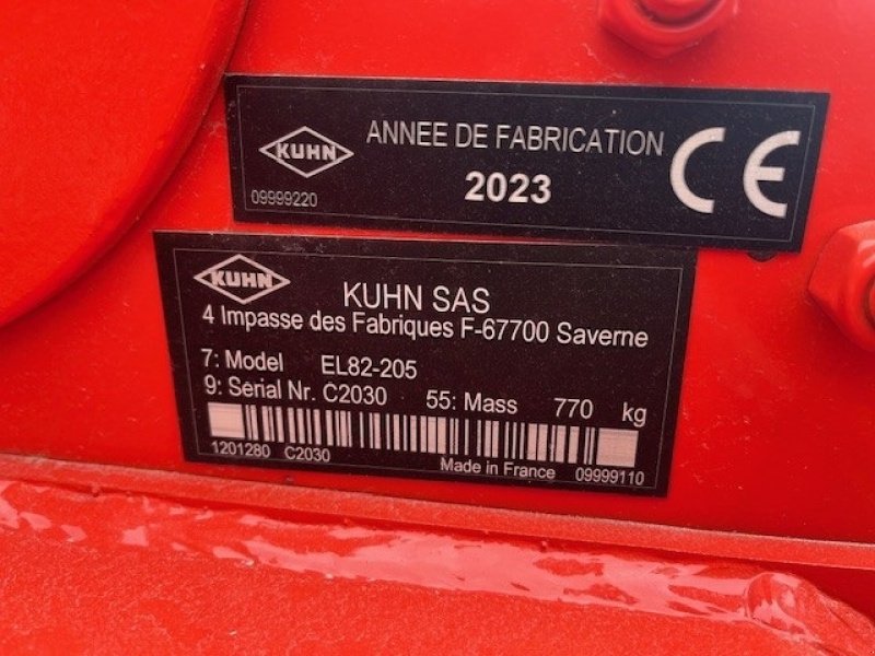 Fräse typu Kuhn EL 82-205 FRÆSER, Gebrauchtmaschine w Rødding (Zdjęcie 5)