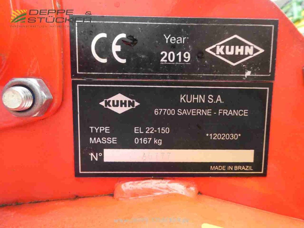 Fräse от тип Kuhn EL22-150, Neumaschine в Lauterberg/Barbis (Снимка 10)