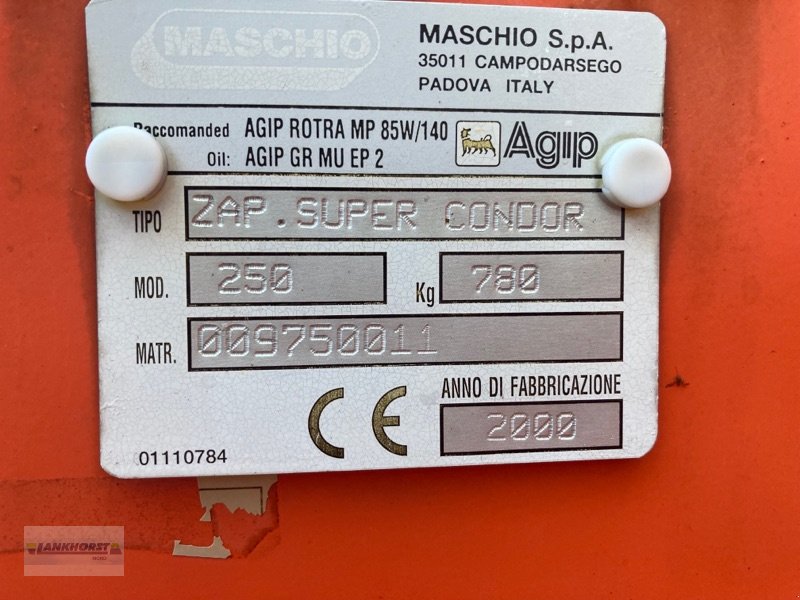 Fräse des Typs Maschio 250, Gebrauchtmaschine in Aurich (Bild 4)