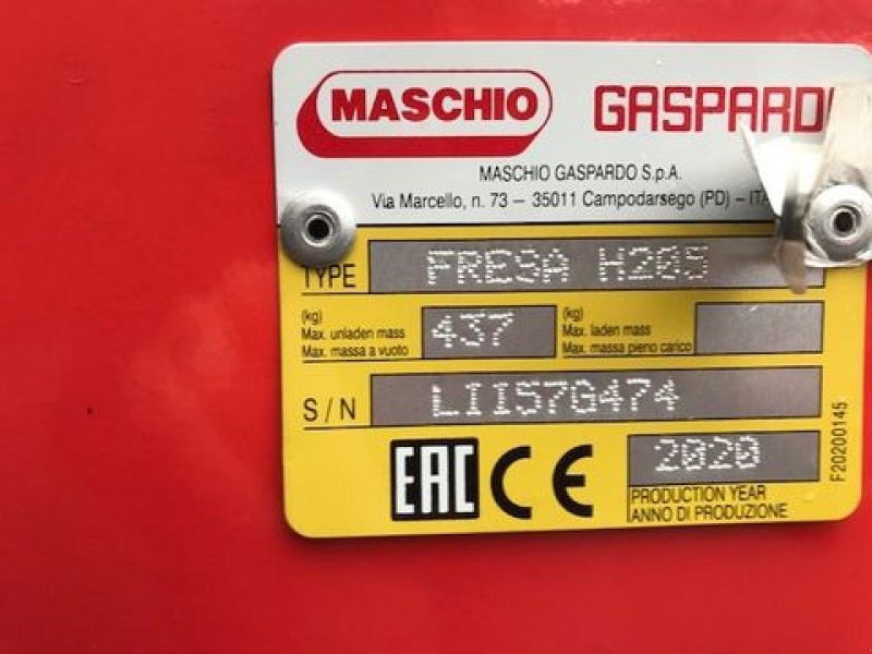 Fräse Türe ait Maschio Bodenfräse H205, Arbeitstiefe 22cm, Neumaschine içinde Tamsweg (resim 13)