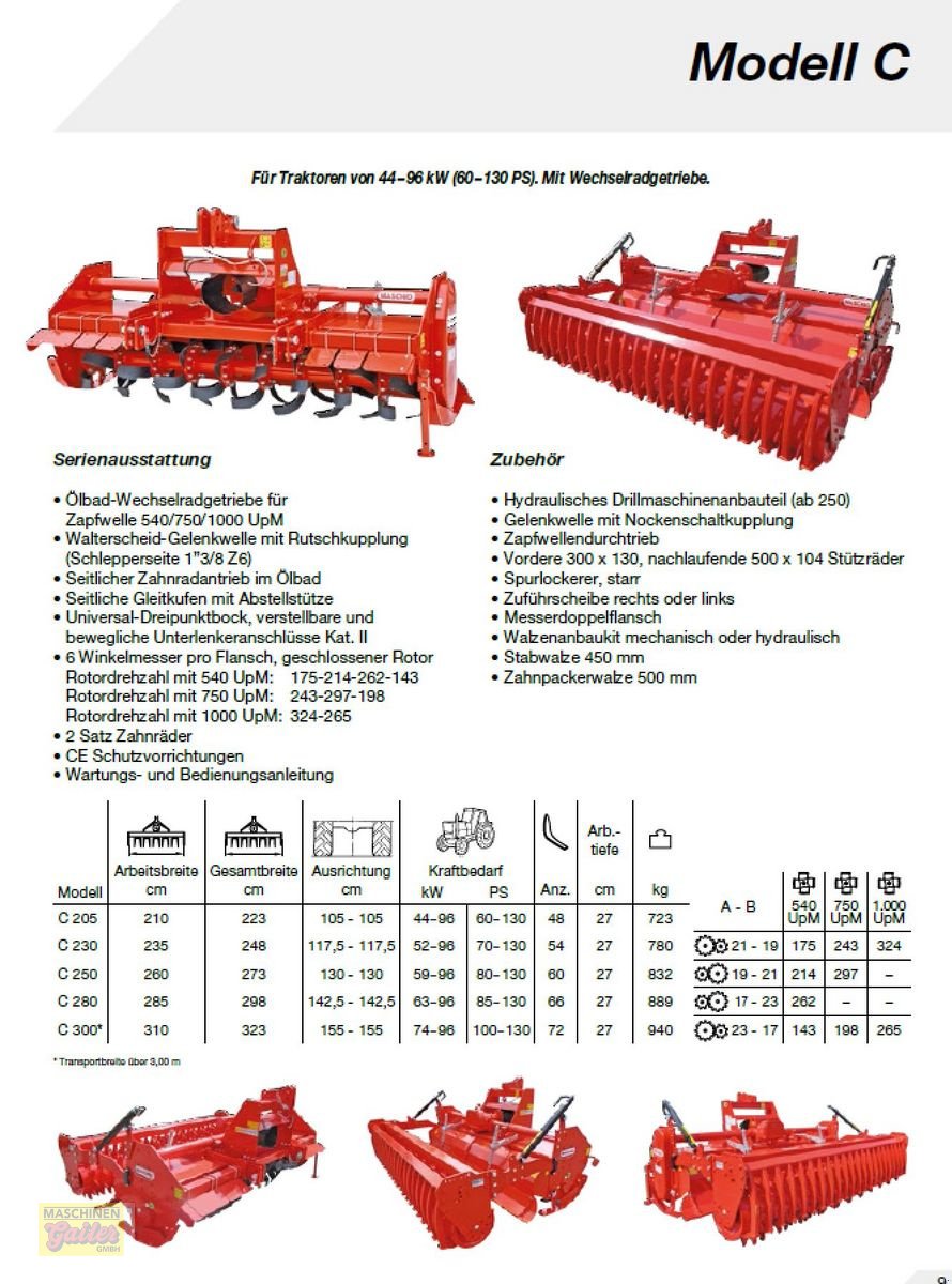Fräse del tipo Maschio C 230, Vorführmaschine In Kötschach (Immagine 8)
