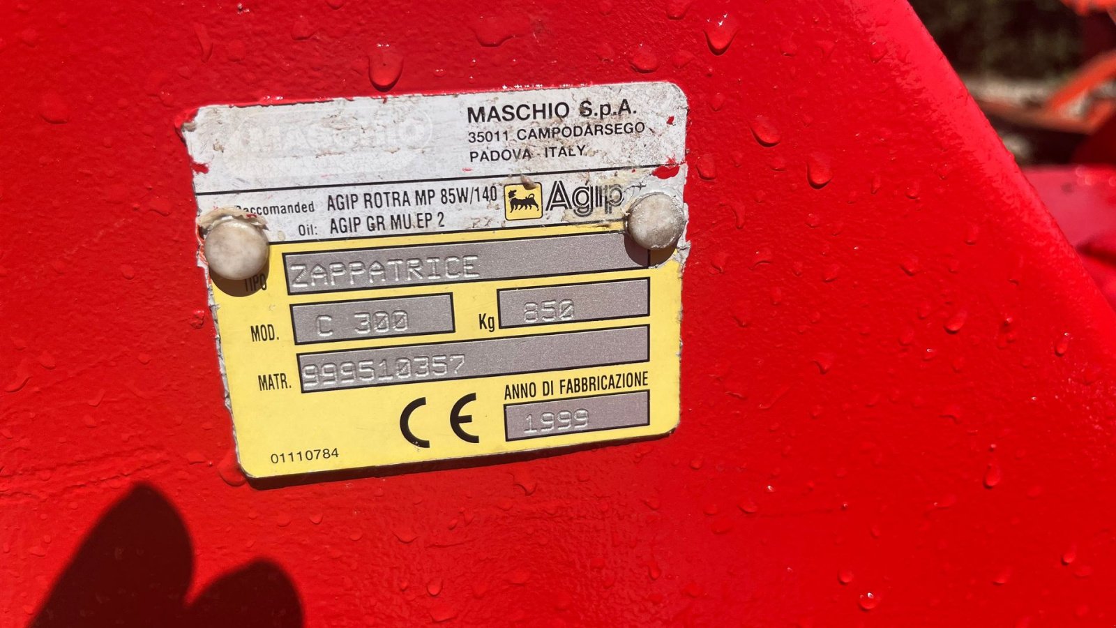 Fräse van het type Maschio C 300, Gebrauchtmaschine in Skive (Foto 2)