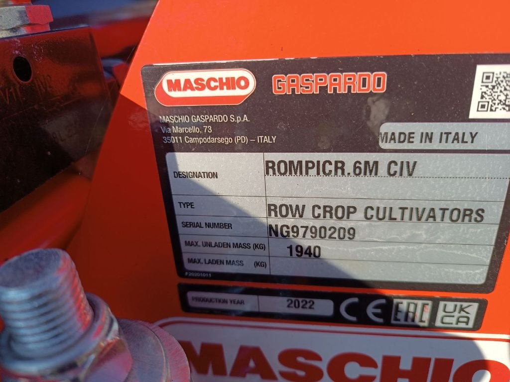 Fräse типа Maschio ROMPICROSTA 6M CIV, Gebrauchtmaschine в OBERLAUTERBACH (Фотография 6)