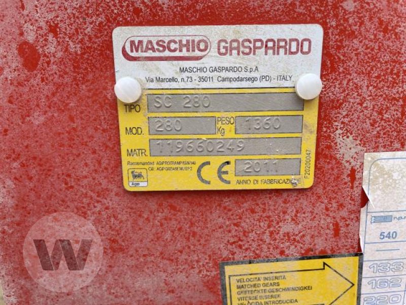 Fräse tipa Maschio SC 280, Gebrauchtmaschine u Börm (Slika 5)