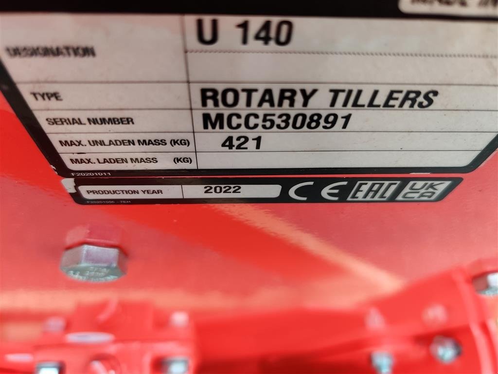 Fräse typu Maschio U-140, Gebrauchtmaschine w Holstebro (Zdjęcie 5)