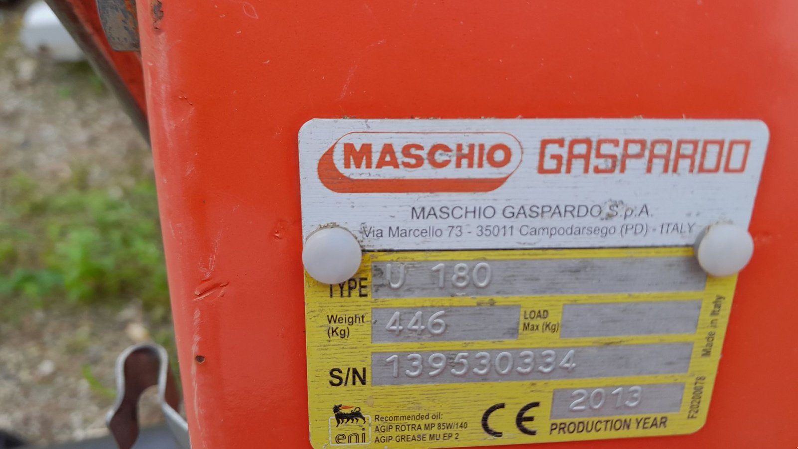 Fräse типа Maschio U 180 fræser, Gebrauchtmaschine в Gudbjerg (Фотография 6)