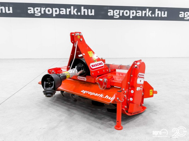 Fräse des Typs Maschio W 125 rotary tiller with 1,25 m working width, 24 blades, 18 cm working depth, 3-point hitch with offset option, anti-wear skids, Gebrauchtmaschine in Csengele (Bild 1)