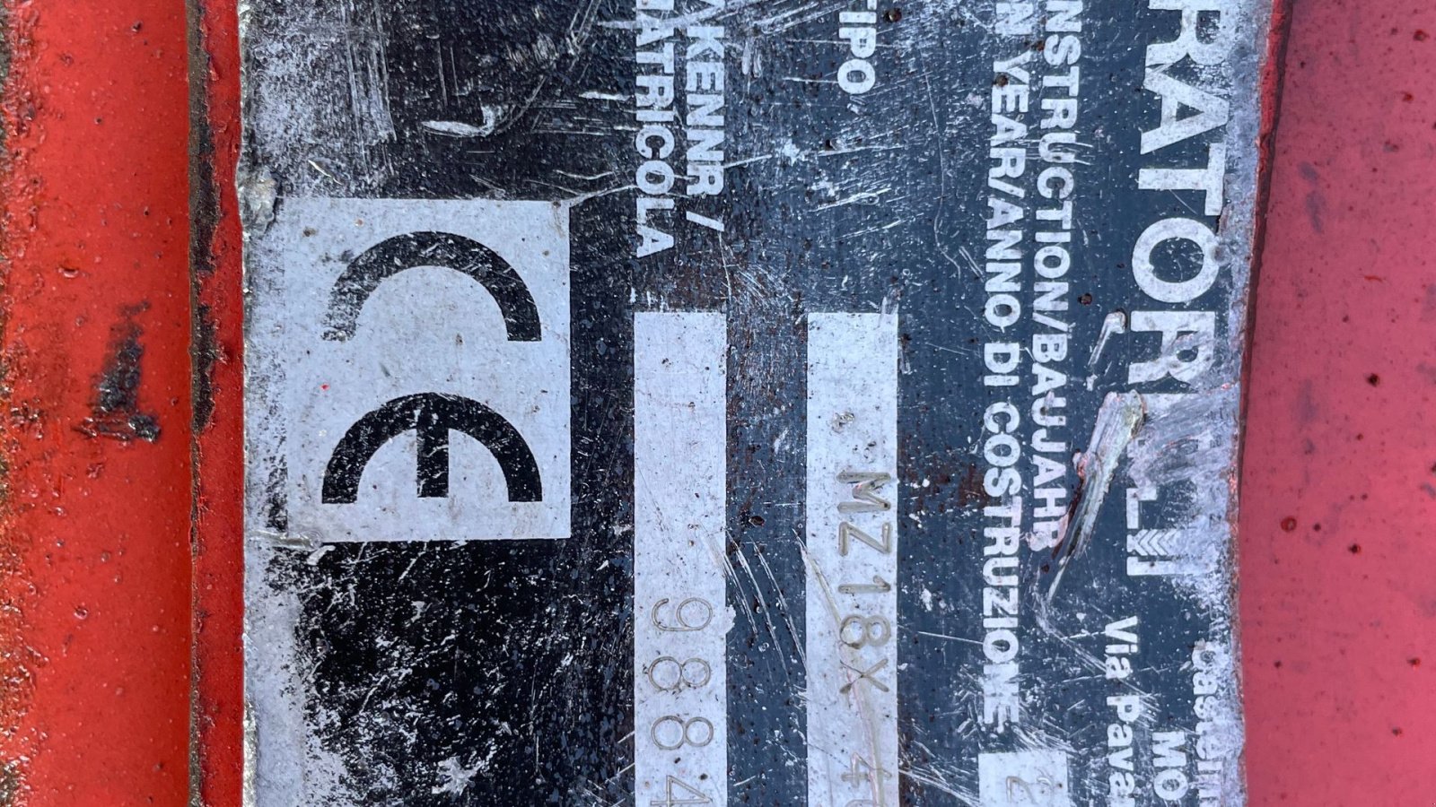 Fräse типа Muratori MZ 18X - 405S, Gebrauchtmaschine в Hårlev (Фотография 6)