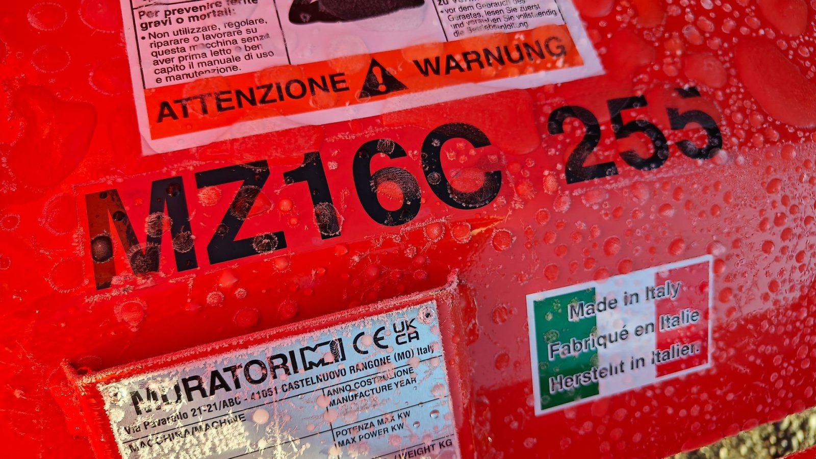 Fräse tipa Muratori MZ16C - 255cm fræser med rørpakker, Gebrauchtmaschine u Holstebro (Slika 7)