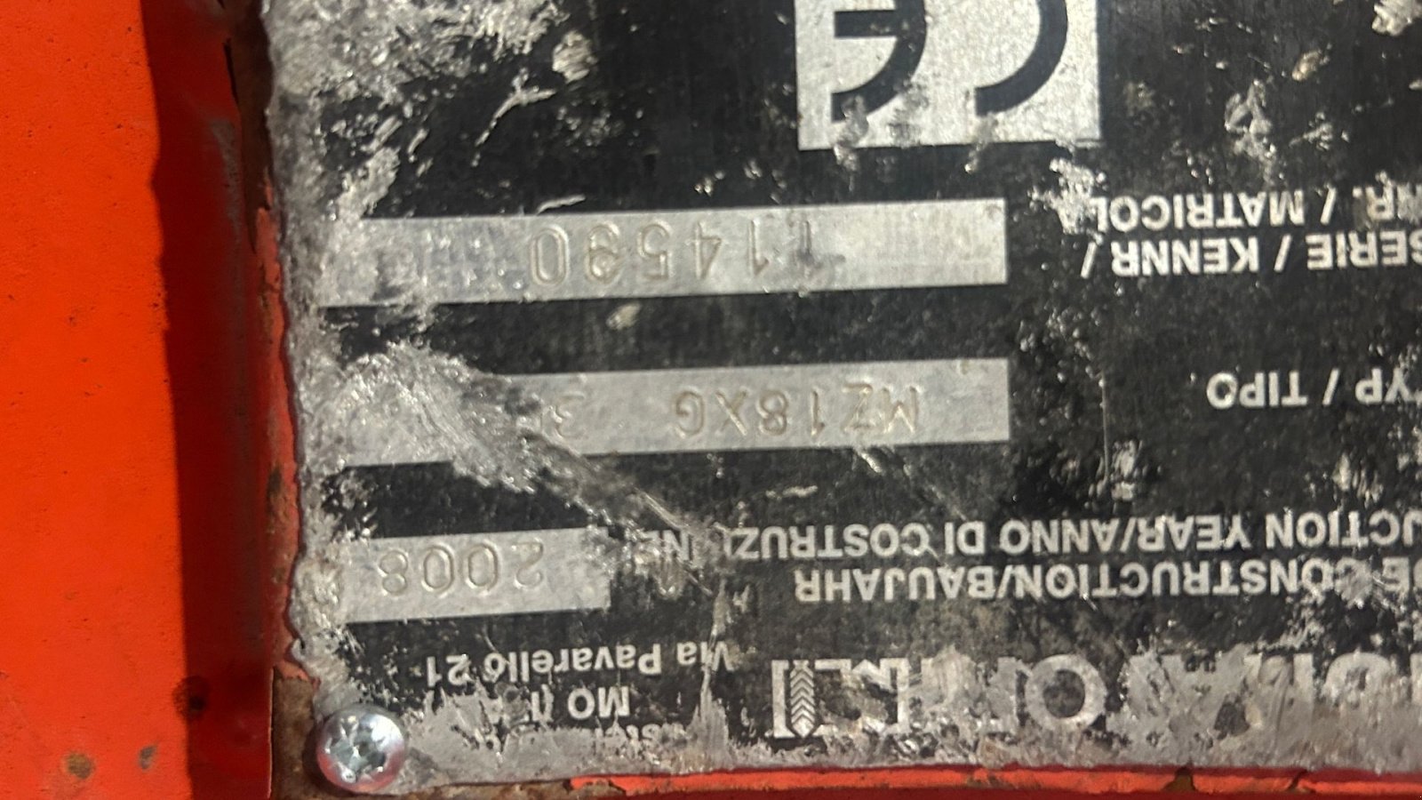 Fräse типа Muratori MZ18X 305, Gebrauchtmaschine в Suldrup (Фотография 2)