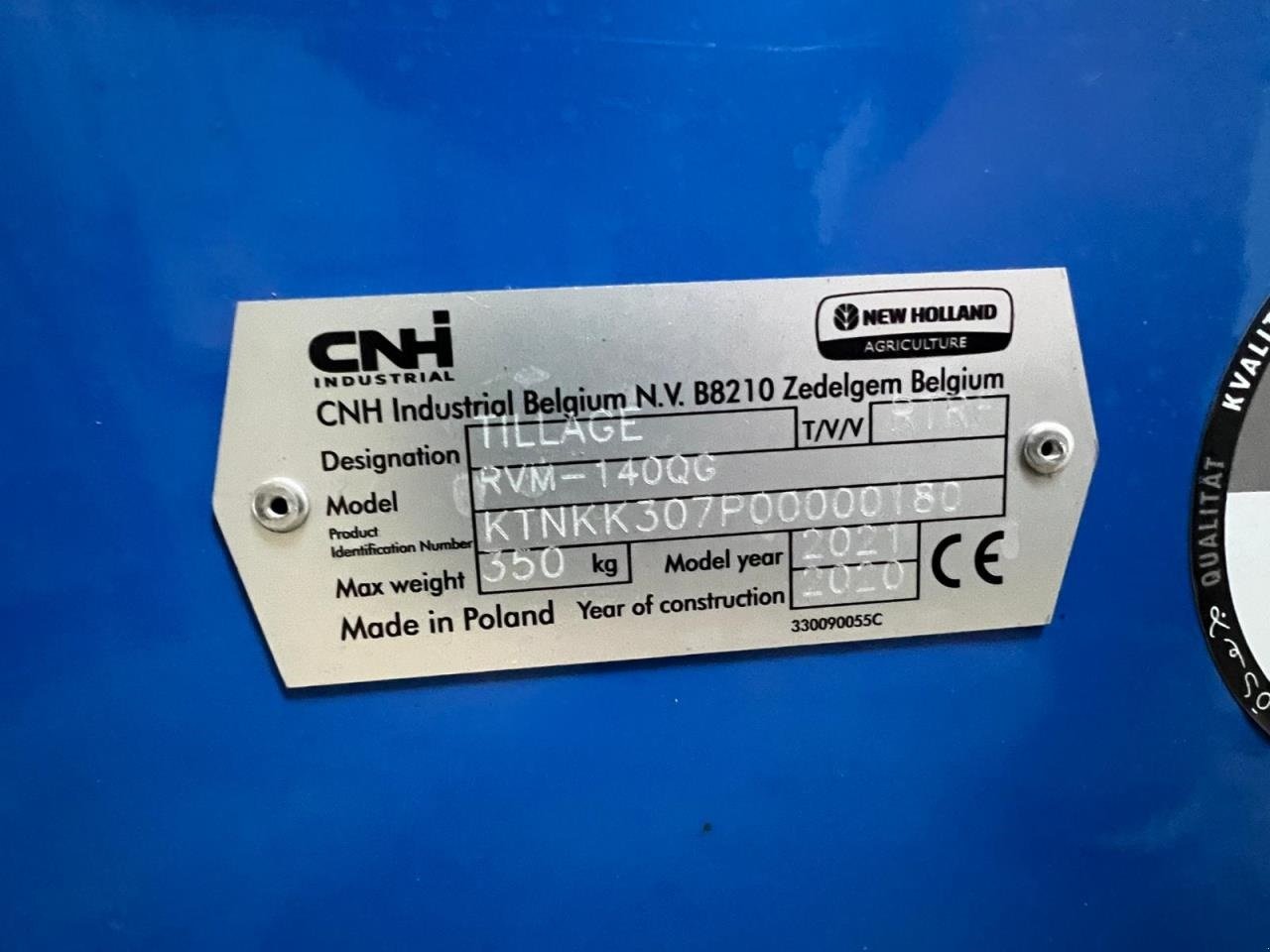 Fräse des Typs New Holland RVM140QG, Gebrauchtmaschine in Middelfart (Bild 10)