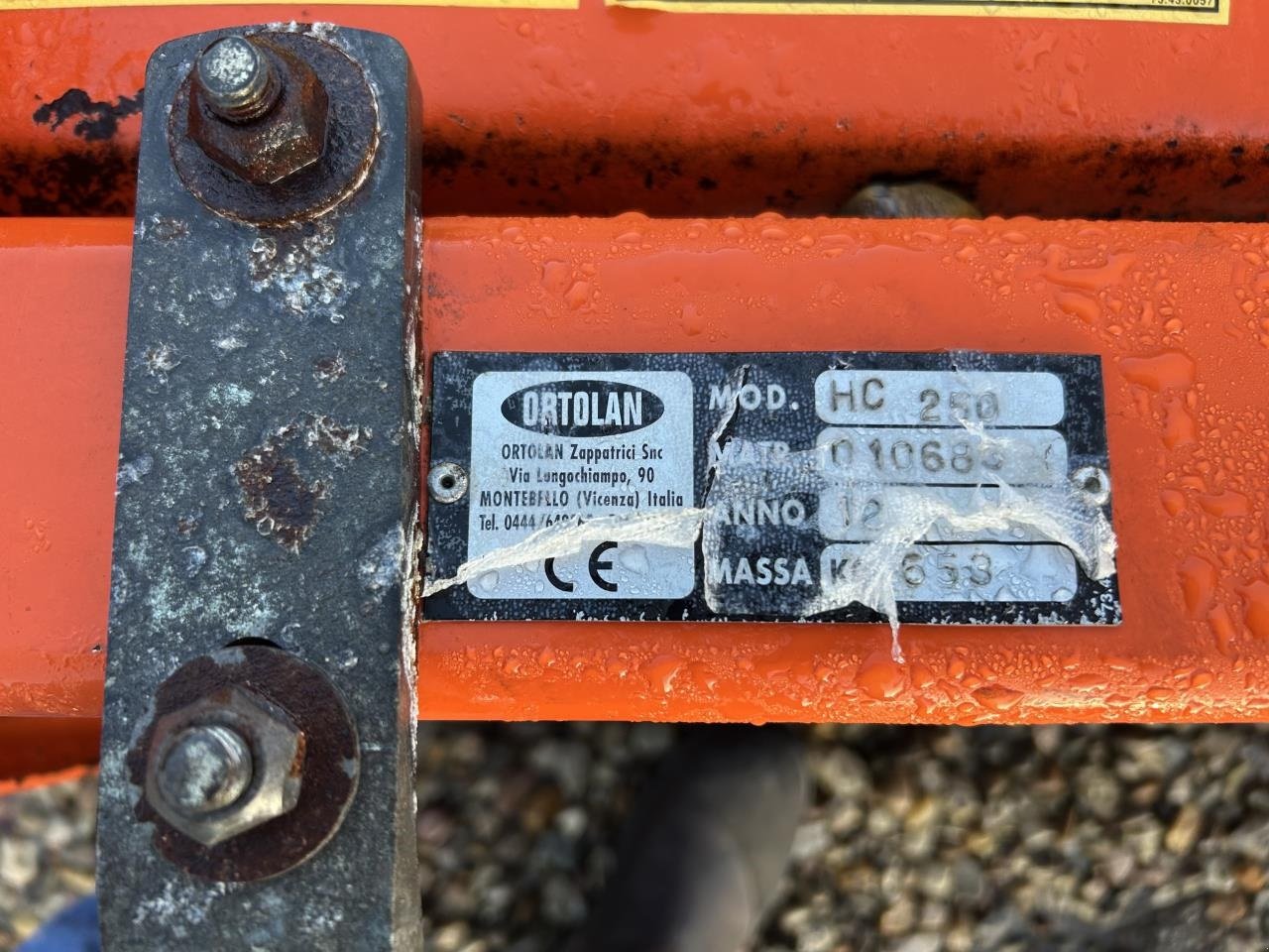 Fräse a típus Ortolan HC 250, Gebrauchtmaschine ekkor: Jelling (Kép 4)