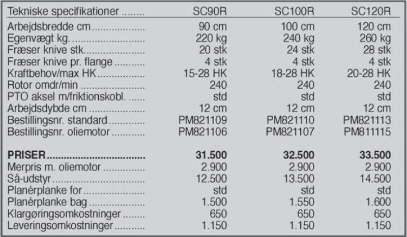 Fräse tipa Ortolan SC 100 R, Gebrauchtmaschine u Vrå (Slika 6)