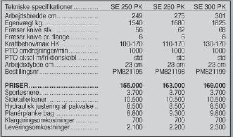 Fräse tipa Ortolan SE 250 PK, Gebrauchtmaschine u Vrå (Slika 4)