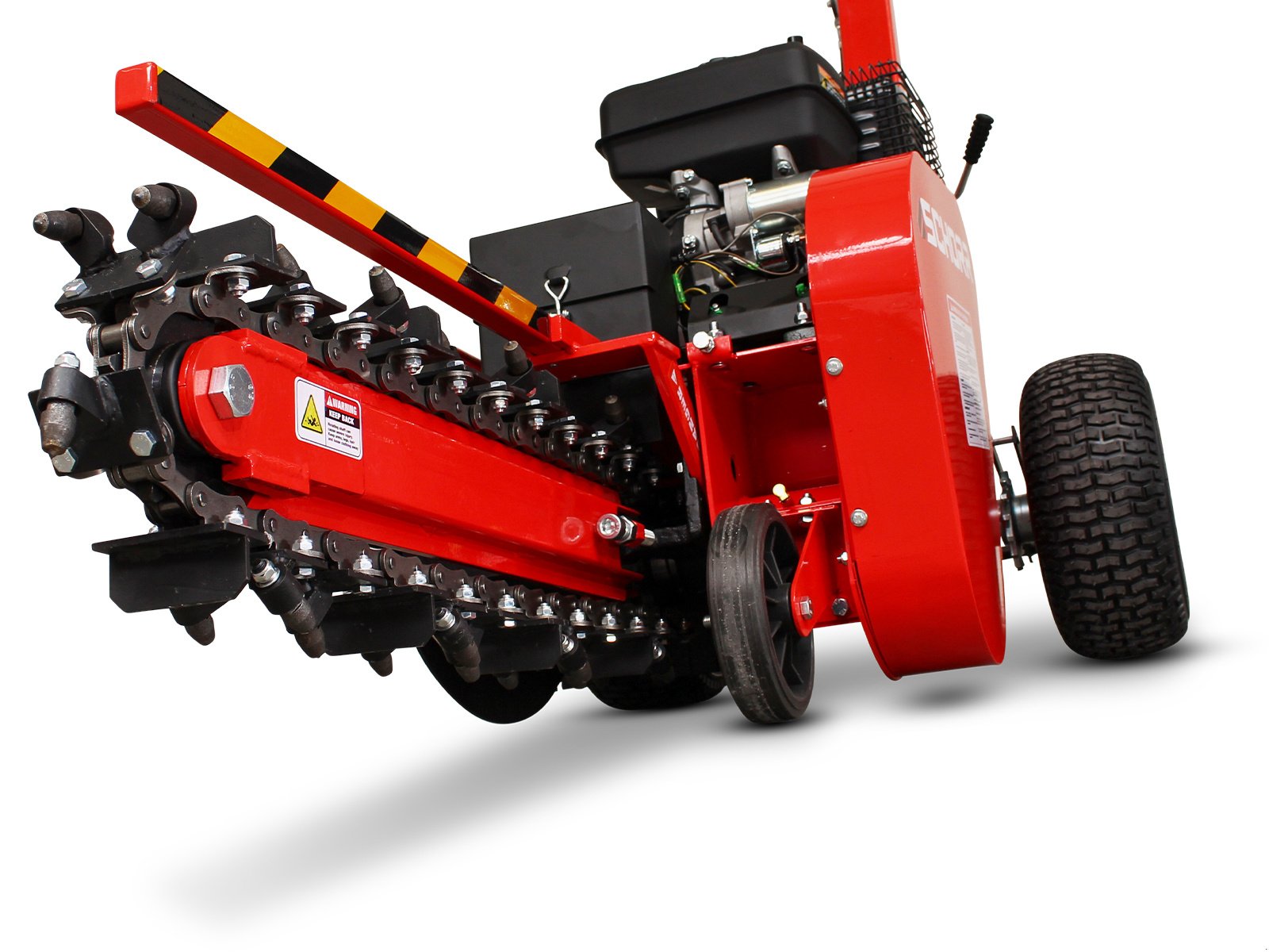 Fräse des Typs Schorr Grabenfräse RR600GF Kabelfräse 12,4PS 420ccm E-Start Schachtfräse, Neumaschine in Schüttorf (Bild 8)