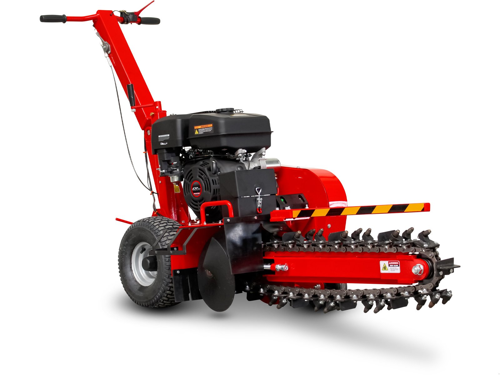 Fräse des Typs Schorr Grabenfräse RR600GF Kabelfräse 12,4PS 420ccm E-Start Schachtfräse, Neumaschine in Schüttorf (Bild 9)