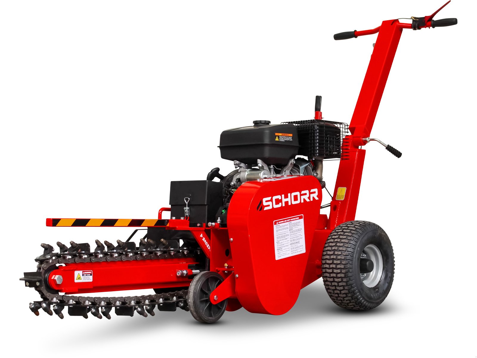 Fräse des Typs Schorr Grabenfräse RR600GF Kabelfräse 12,4PS 420ccm E-Start Schachtfräse, Neumaschine in Schüttorf (Bild 10)