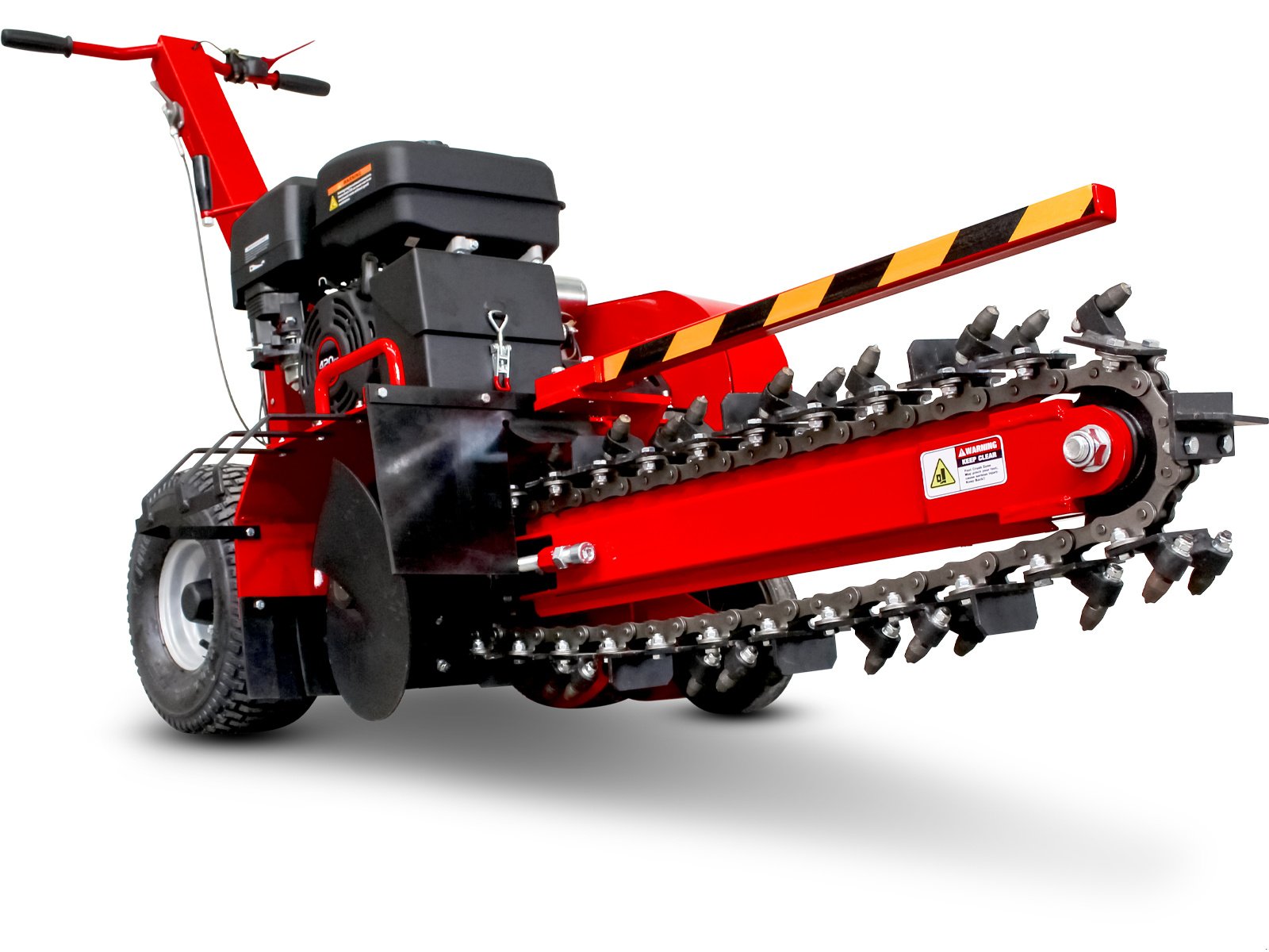 Fräse des Typs Schorr Grabenfräse RR600GF Kabelfräse 12,4PS 420ccm E-Start Schachtfräse, Neumaschine in Schüttorf (Bild 17)