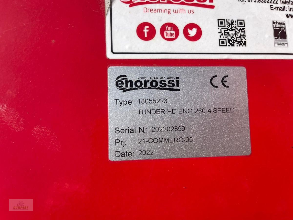 Fräse tipa Sonstige ENOROSSI Tunder HD 260 4 Speed, Neumaschine u Bad Leonfelden (Slika 5)