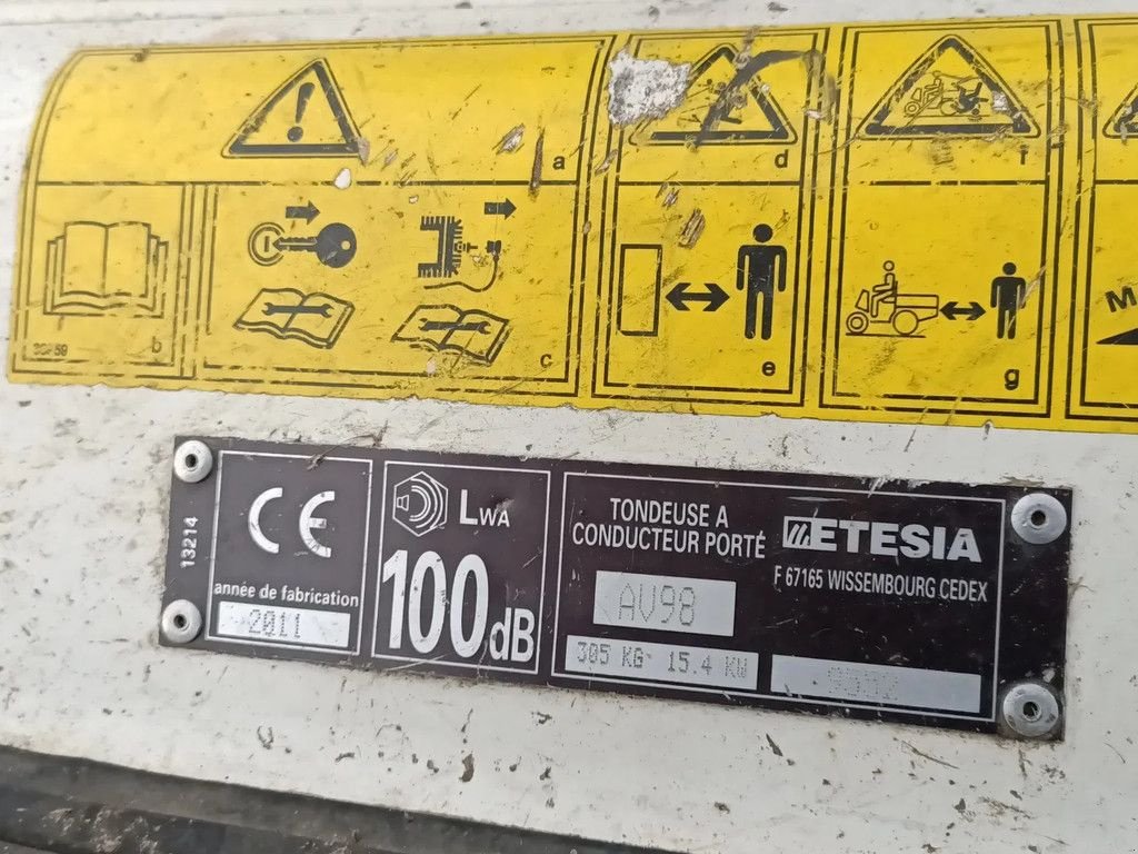 Freischneider & Trimmer типа Etesia Twenty One HP, Gebrauchtmaschine в Groningen (Фотография 9)