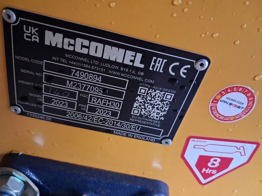 Freischneider & Trimmer van het type Perfect MC connel PA 4330 armklepelmaaier en snoeidek Joystick bediening, Gebrauchtmaschine in Lunteren (Foto 8)