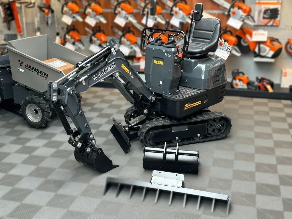 Freischneider & Trimmer des Typs Sonstige JANSEN Minigraver mini graafmachine MB500 ACTIE op voorraad!, Neumaschine in Ameide (Bild 8)