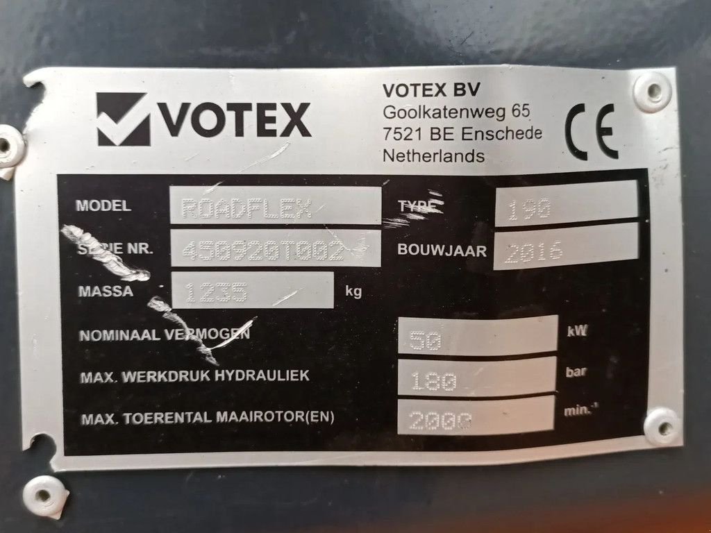 Freischneider & Trimmer типа Votex Roadflex 190, Gebrauchtmaschine в Groningen (Фотография 8)