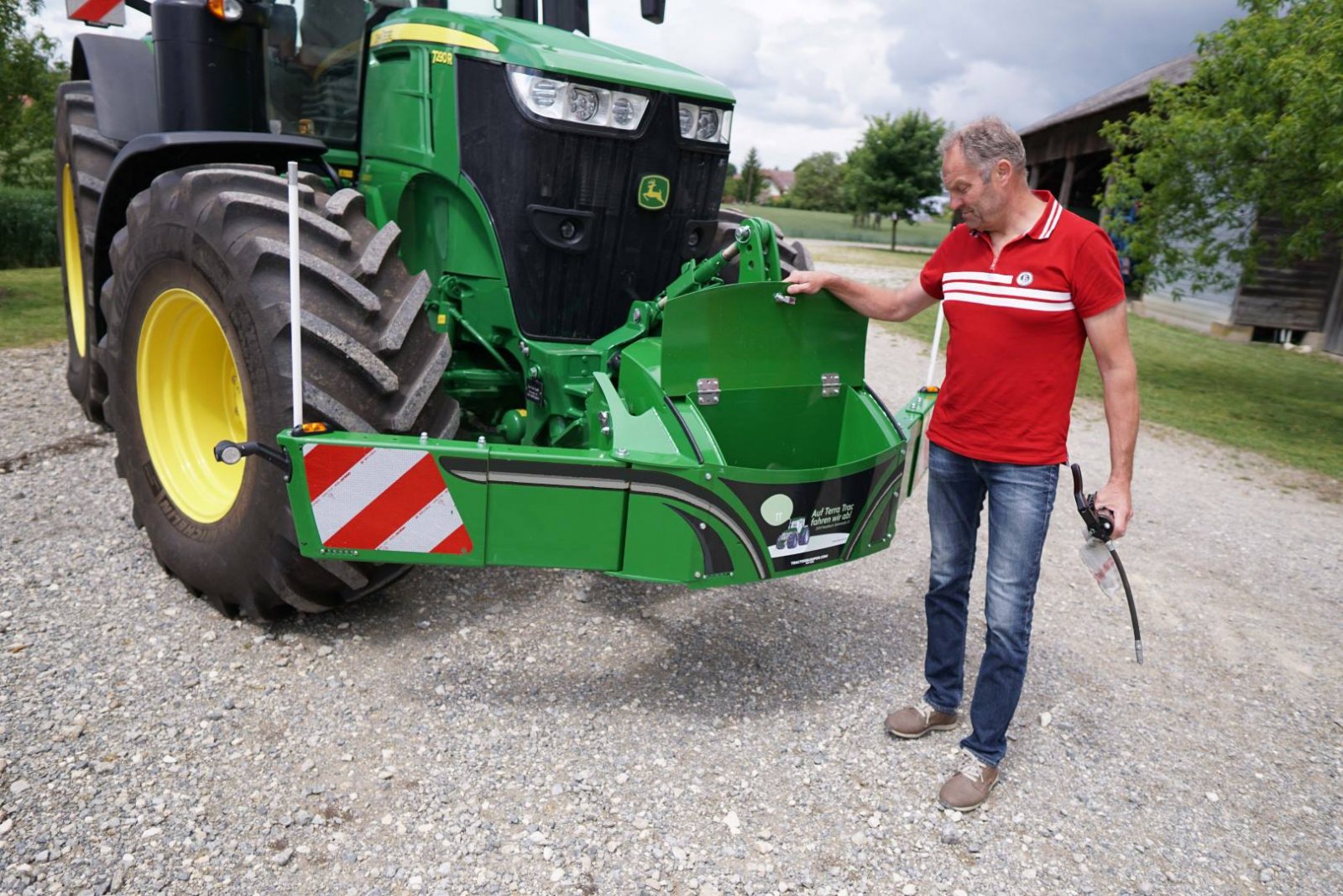 Frontgewicht tip Agribumper John Deere TractorBumper, Neumaschine in Alphen (Poză 10)
