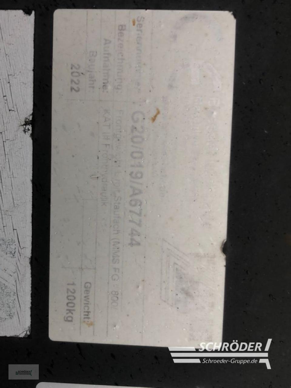 Frontgewicht za tip Bressel & Lade FG 1200 SF (G20), Neumaschine u Ahlerstedt (Slika 4)