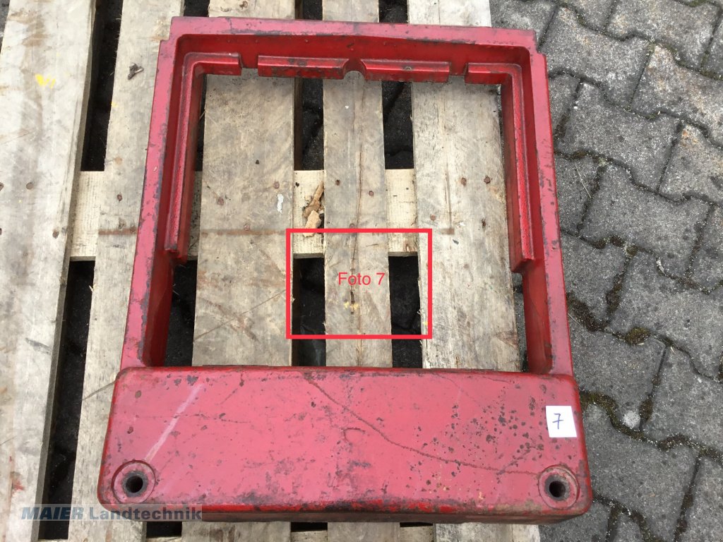 Frontgewicht des Typs Case IH Diverse Frontgewichte, Gebrauchtmaschine in Dieterskirchen (Bild 7)