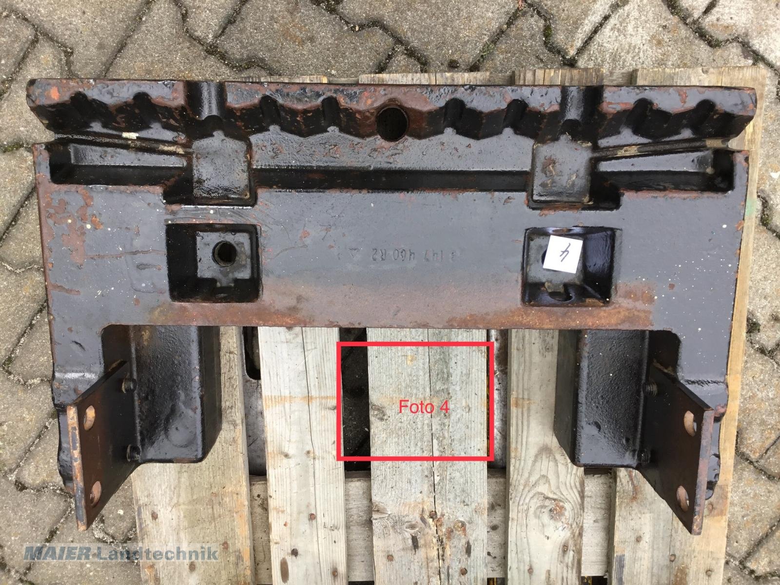 Frontgewicht des Typs Case Gewichtsträger, Gebrauchtmaschine in Dieterskirchen (Bild 3)