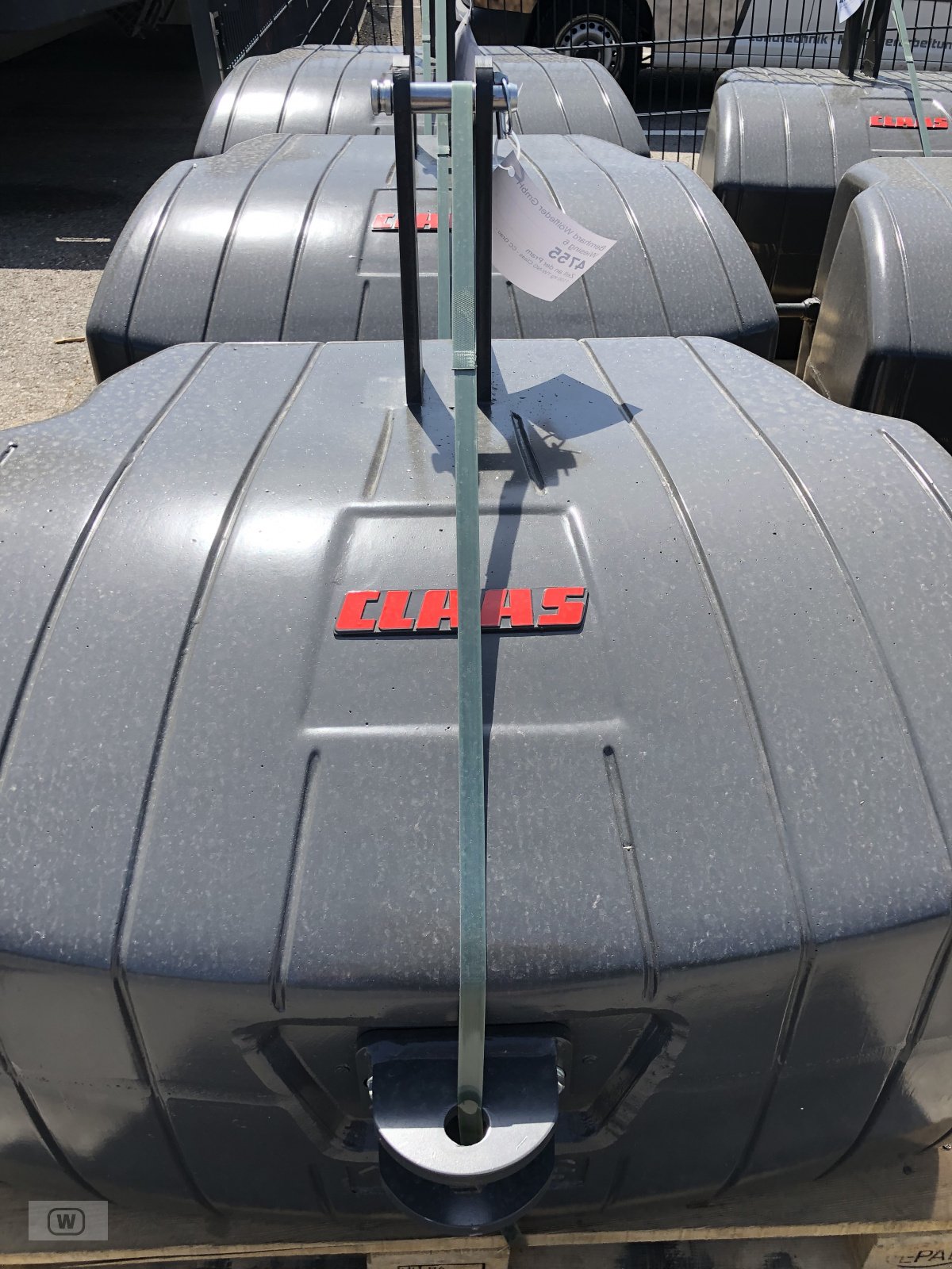 Frontgewicht a típus CLAAS Frontgewicht 1100 kg, Neumaschine ekkor: Zell an der Pram (Kép 5)