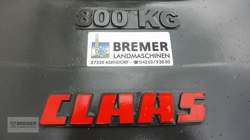 Frontgewicht tip CLAAS Frontgewicht Magnetit 800, Neumaschine in Asendorf (Poză 2)