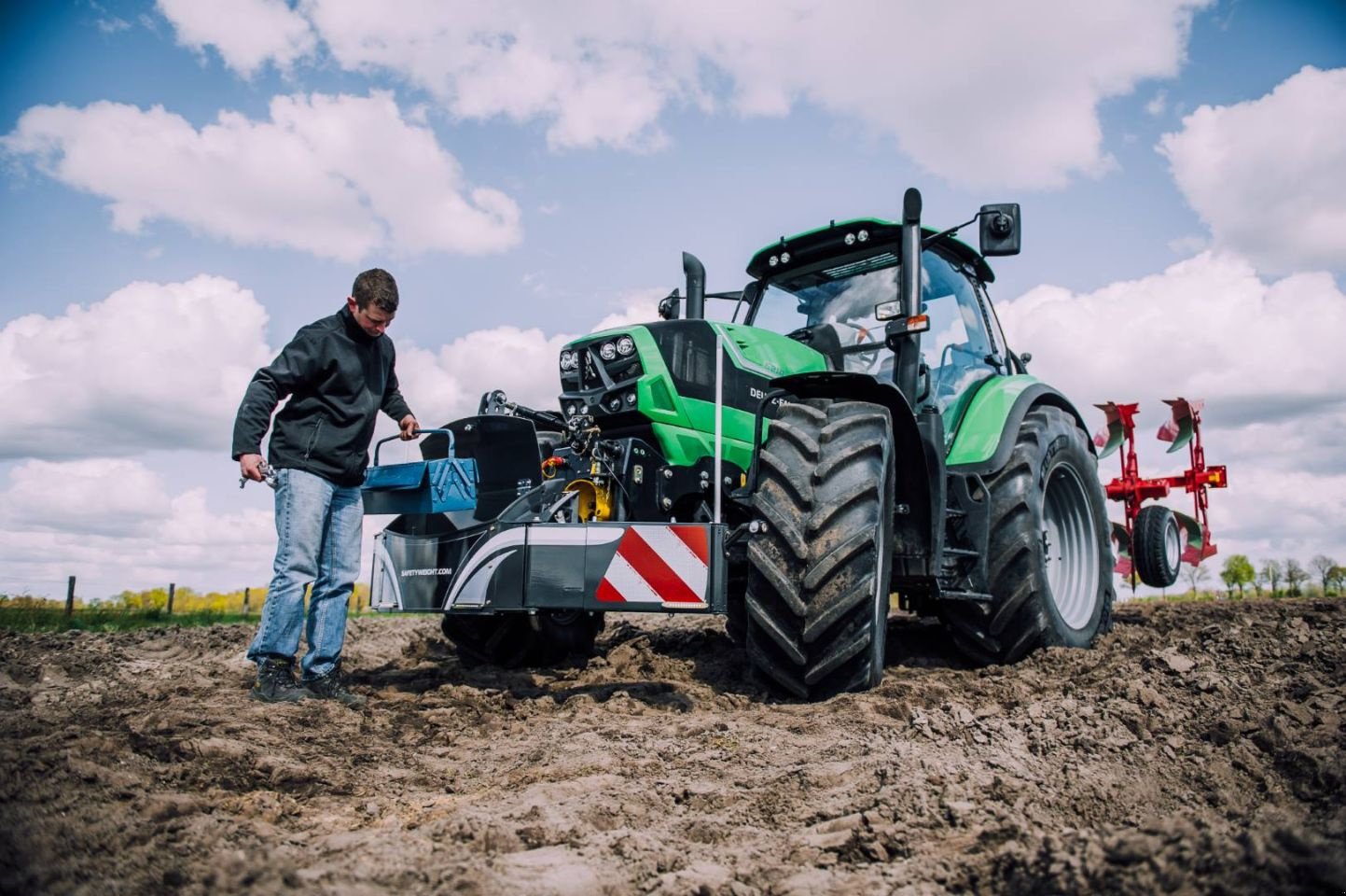 Frontgewicht des Typs Deutz-Fahr Agribumper / TractorBumper, Neumaschine in Alphen (Bild 8)