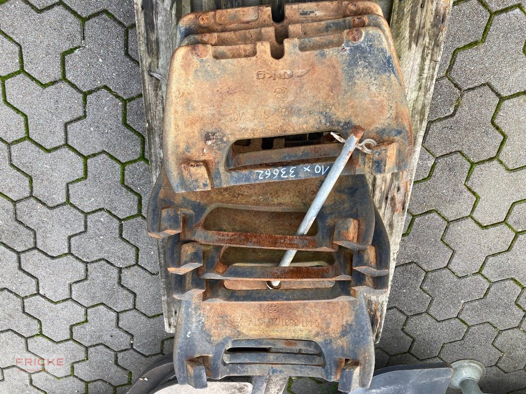 Frontgewicht des Typs Deutz 10 x 40 kg Einhängegewichte, Gebrauchtmaschine in Bockel - Gyhum (Bild 2)