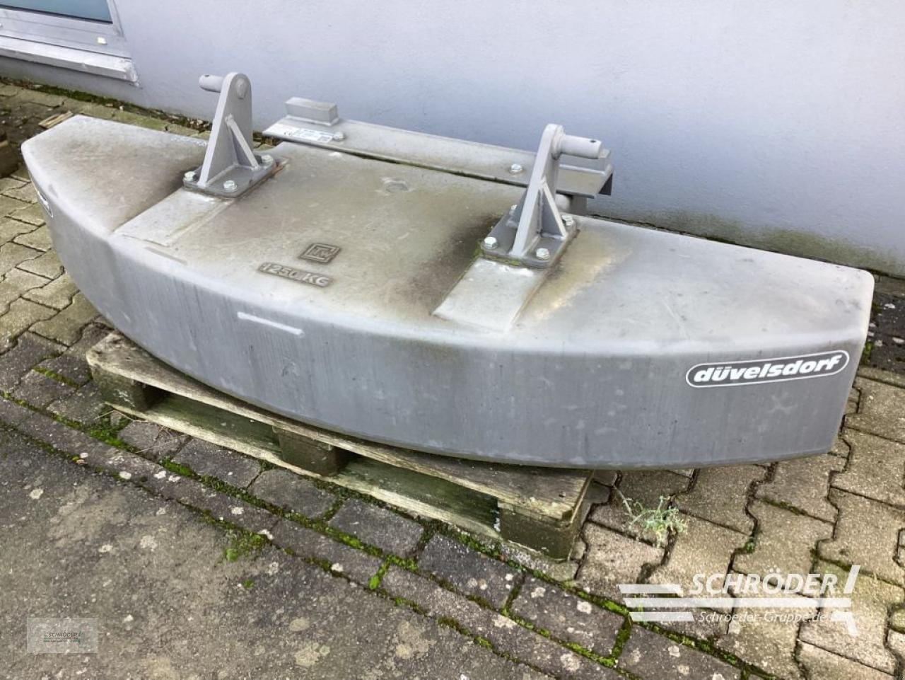 Frontgewicht typu Düvelsdorf HECKGEWICHT 1250 KG, Gebrauchtmaschine v Schwarmstedt (Obrázok 1)