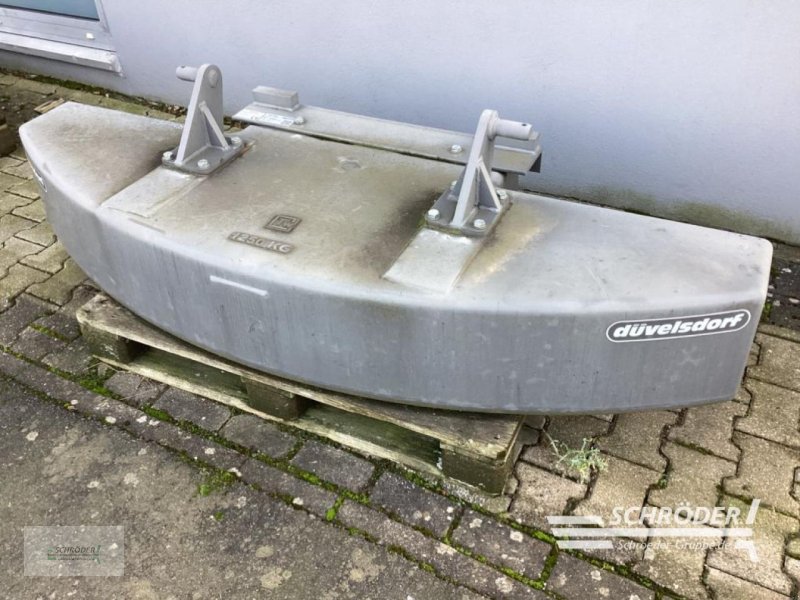 Frontgewicht typu Düvelsdorf HECKGEWICHT 1250 KG, Gebrauchtmaschine v Schwarmstedt