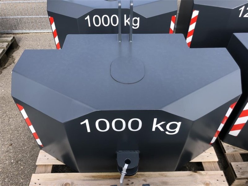 Frontgewicht Türe ait Fendt 1.000 kg vægtklods, Gebrauchtmaschine içinde Rødekro (resim 1)