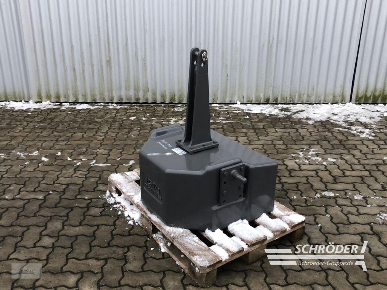 Frontgewicht a típus Fendt 1250 KG, Neumaschine ekkor: Ahlerstedt (Kép 1)