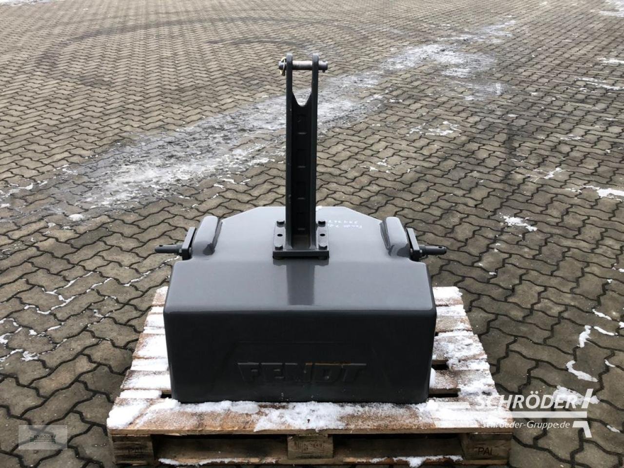 Frontgewicht a típus Fendt 1250 KG, Neumaschine ekkor: Ahlerstedt (Kép 4)