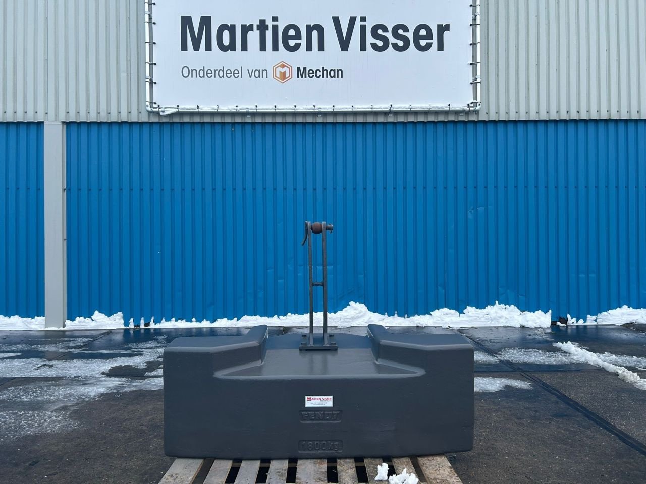 Frontgewicht типа Fendt 1800 kg, Gebrauchtmaschine в Joure (Фотография 1)