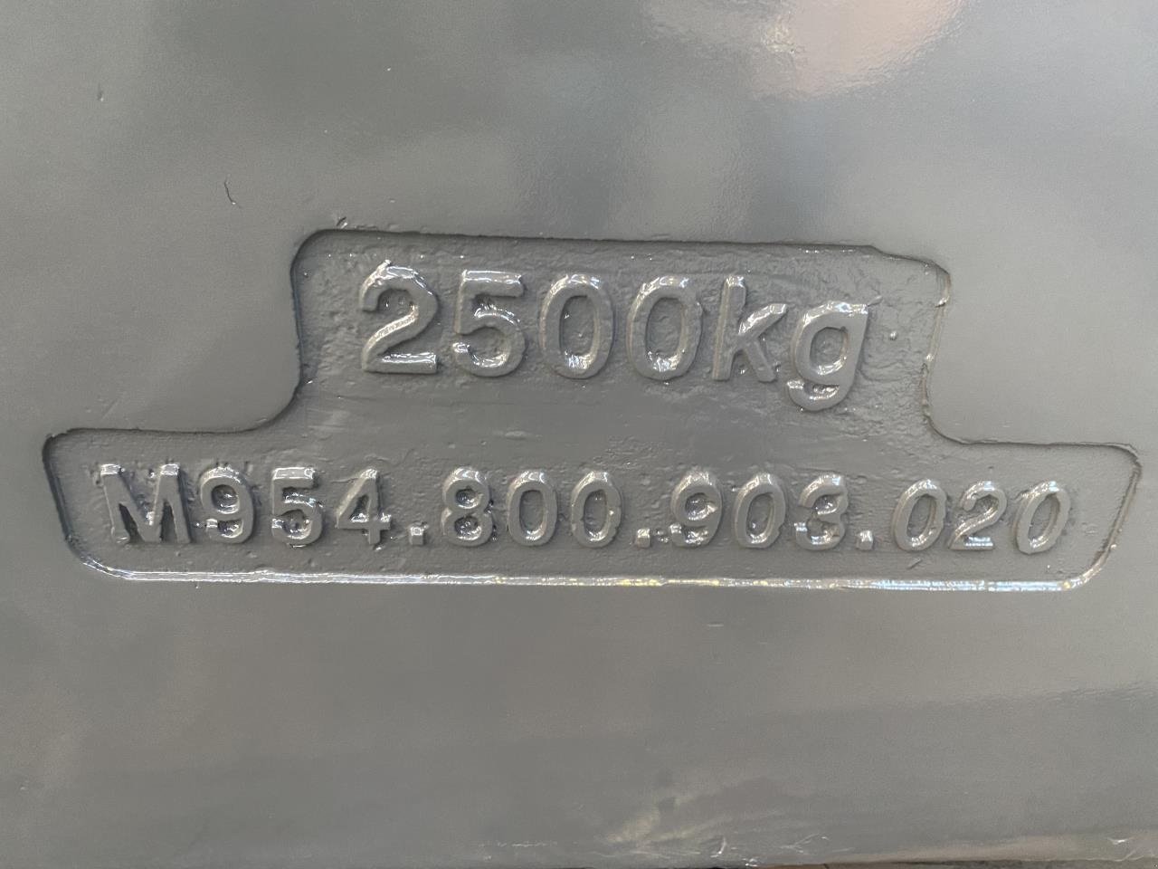 Frontgewicht vrste Fendt 2500 KG, Gebrauchtmaschine v Randers SV (Slika 5)