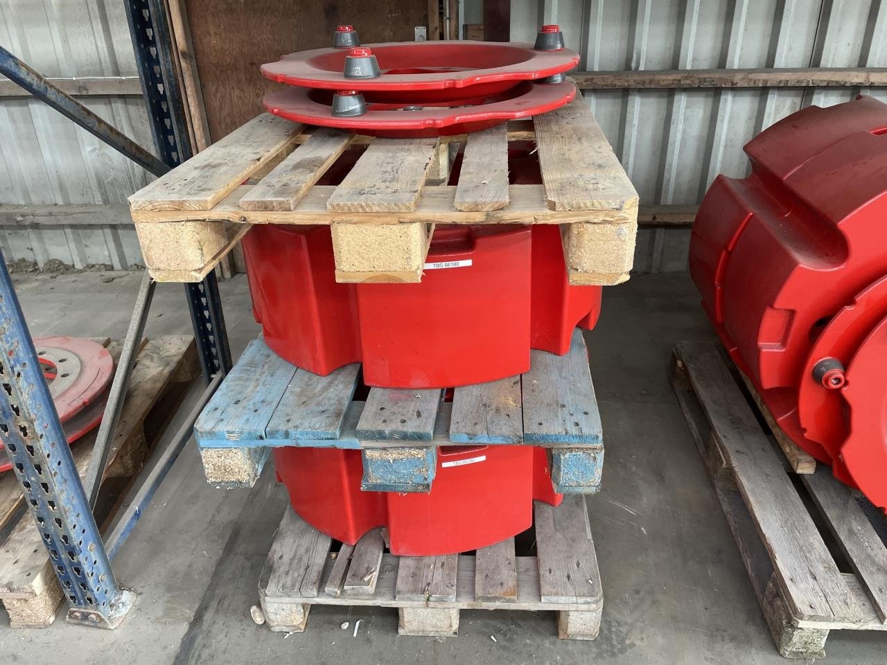 Frontgewicht of the type Fendt 2X1000 KG HJULVÆGTE, Gebrauchtmaschine in Grindsted (Picture 1)